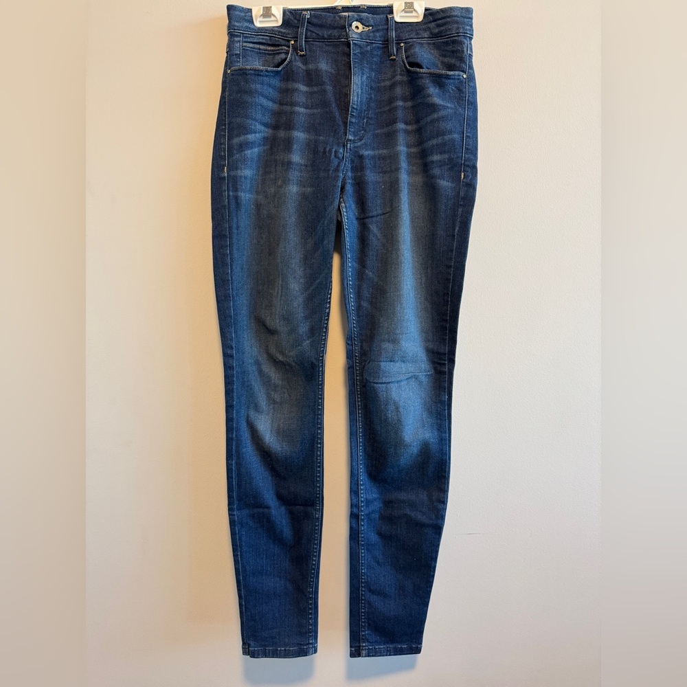 Guess Blue Denim Jeans Size 28 Dark Wash